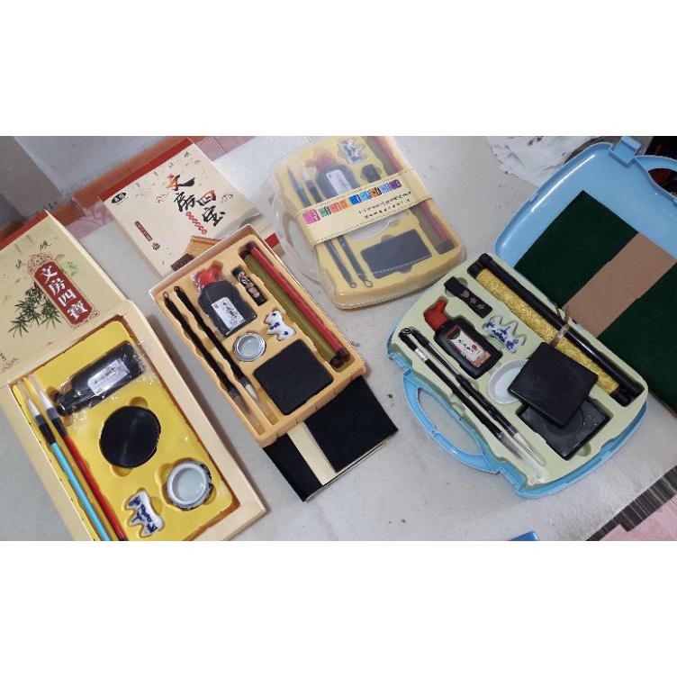 

alat kaligrafi shufa set Tionghua tradisional mopit shufa paket a N6G6