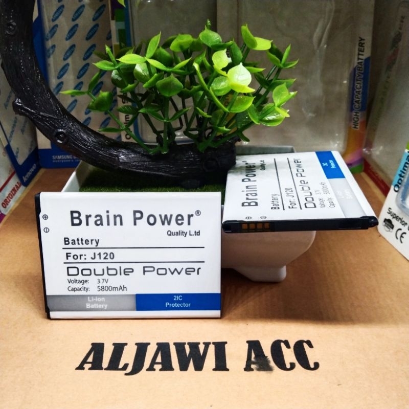 Baterai Samsung J1 2016 J120 Double Power Battery Hp
