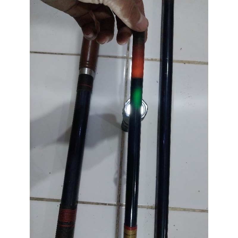 joran vintage daiwa jetsport 390 fiber hollow