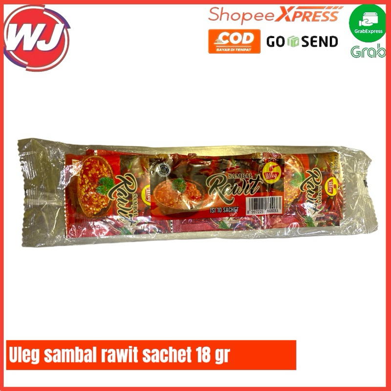 

ULEG SAMBAL RAWIT SACHET 18 GRAM