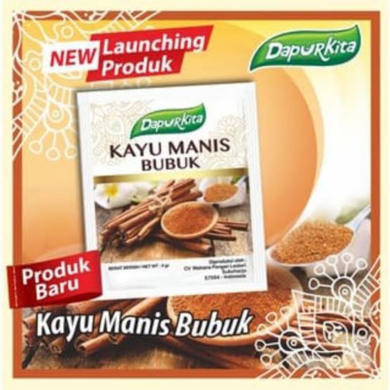 

Dapurkita kayu manis dan bawang putih bubuk bumbu masak instan