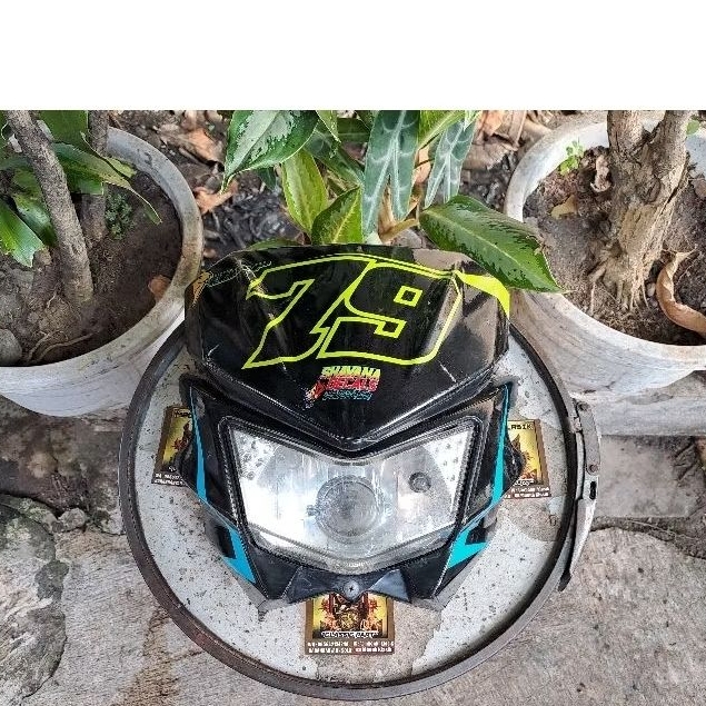 lampu depan klx 150 l s ORIGINAL reflektor headlamp kawasaki klx s l 150 batok lampu klx 150