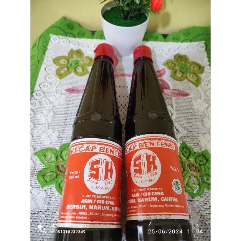 

Kecap Asin Benteng SH 620 ml Botol
