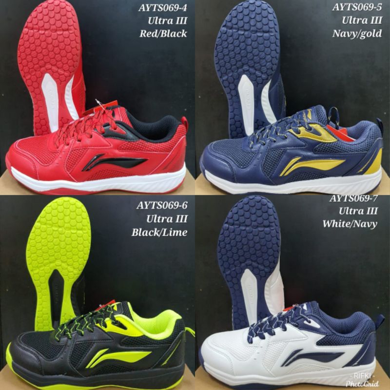 SEPATU BADMINTON LINING ULTRA 3 NEW ORIGINAL