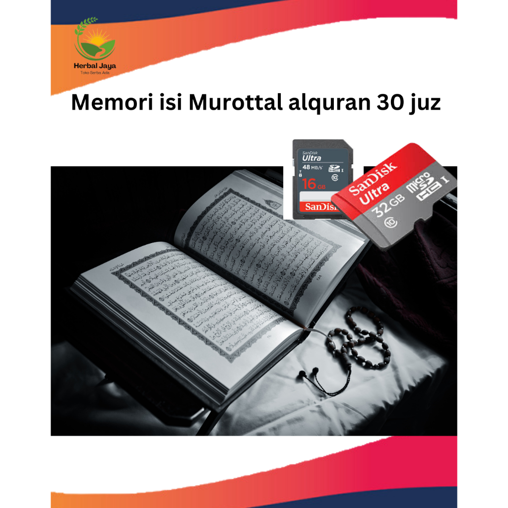 Memori isi Spiker Sepiker Speaker Audio Tahfidz Hafidz Murotal Murottal Quran Alquran 30 JUZ ANAK