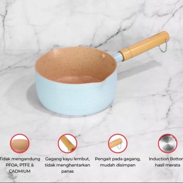 Sauce Pan Color Series Cypruz SN-0270 SN-0271 SN-0272