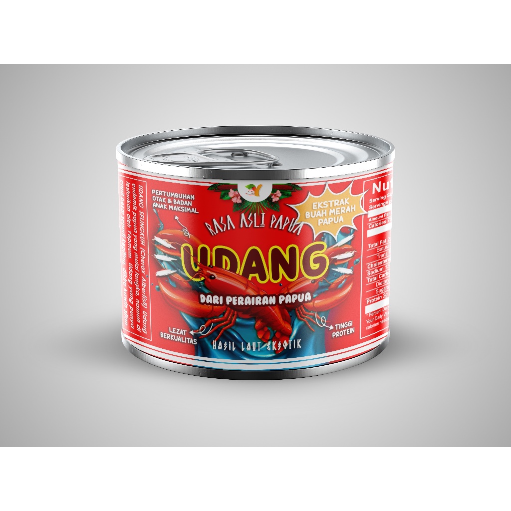 

YEPMUM Udang Kaleng + Ekstrak Buah Merah Papua 210 Gr