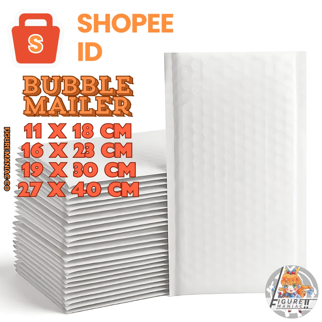 

[FM] - Bubble Mailer / Bubble Polymailer Berbagai Ukuran