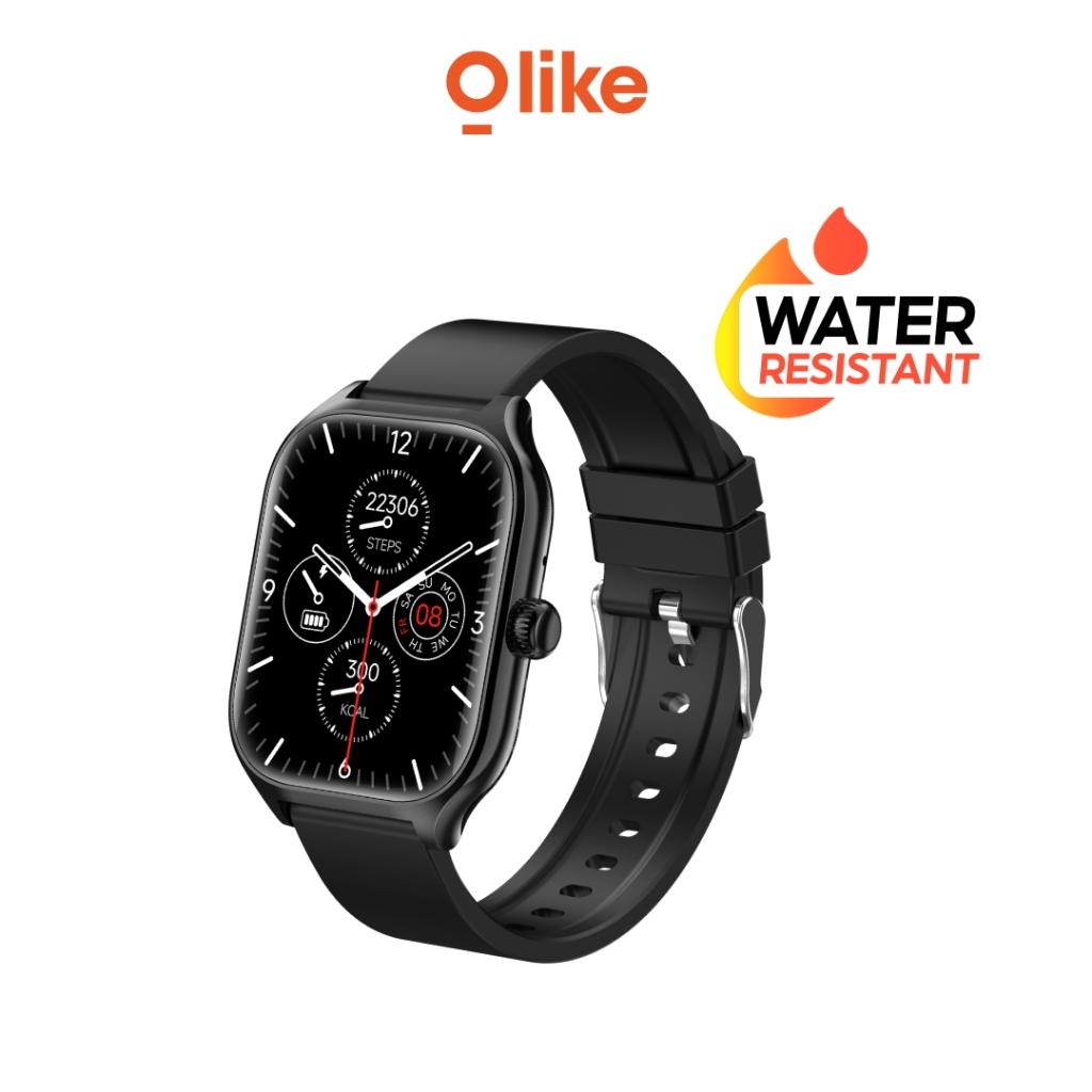 [CUCI GUDANG] Olike Smartwatch Bluetooth 5.0 HW56 Easy Control full Color Display - LIVE