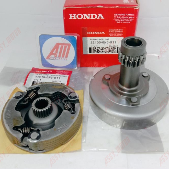 Lonceng + Kampas Ganda Assy Supra Lama Grand Supra X100 Supra x Lama