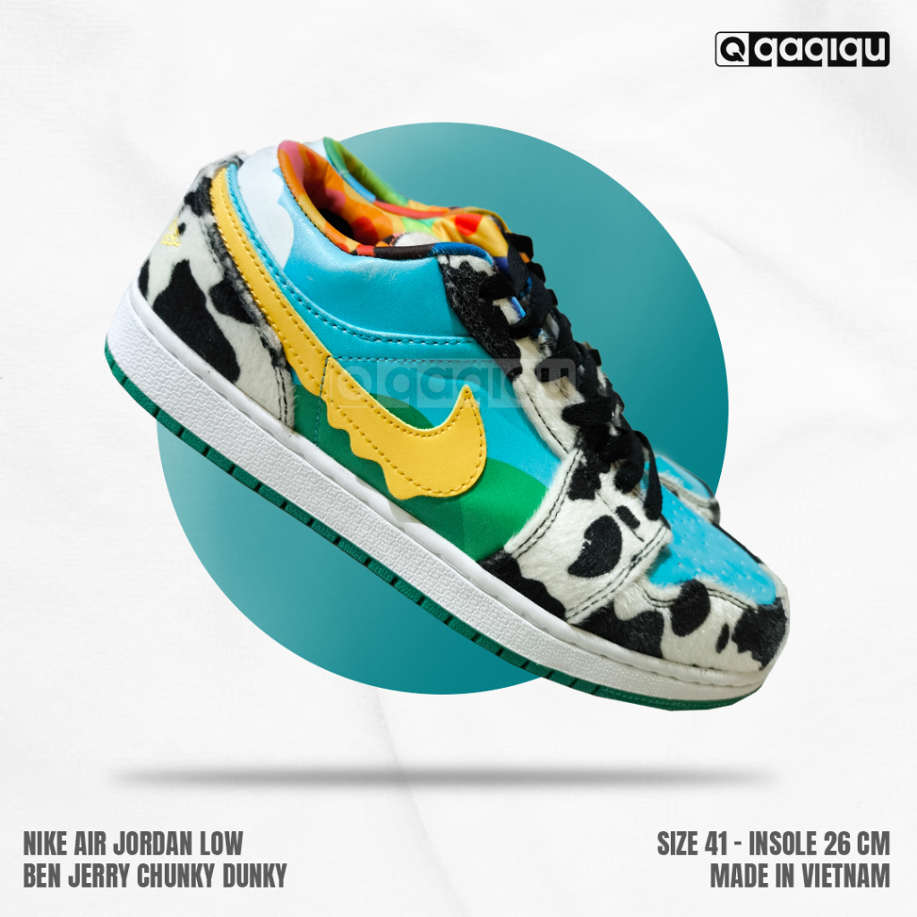 Nike Air Jordan Low Ben Jerry Chunky Dunky