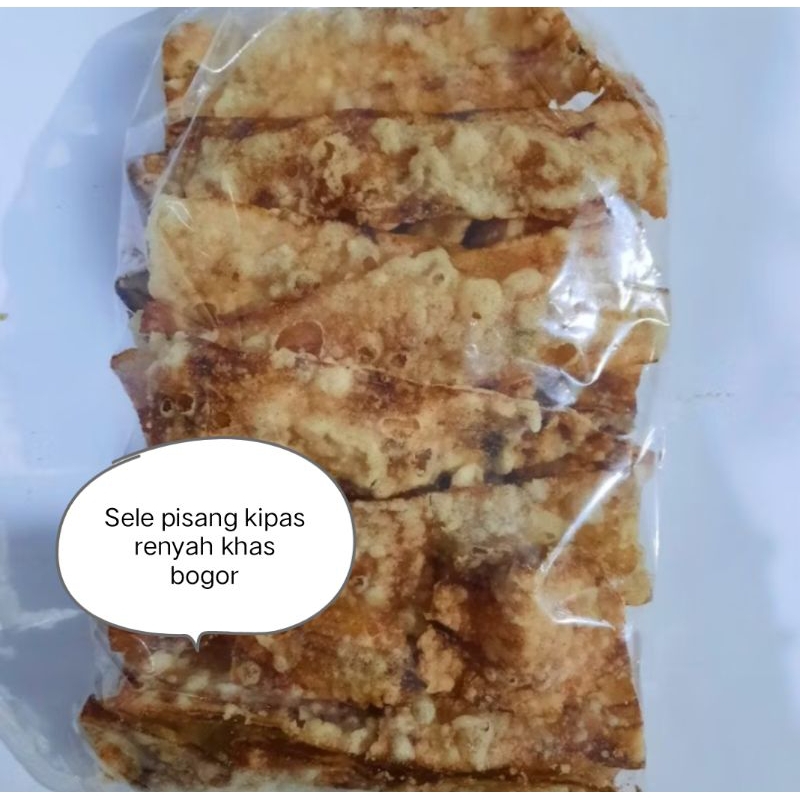 

Sale pisang kipas renyah khas Bogor 250gram