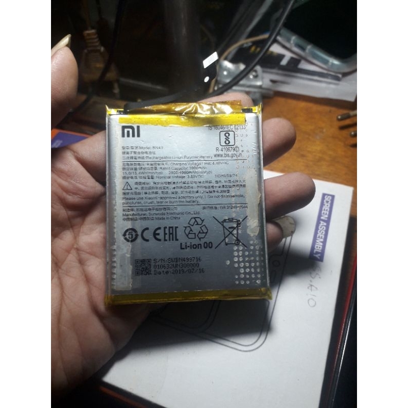 Batre Ori Copotan xiomi / redmi 7a