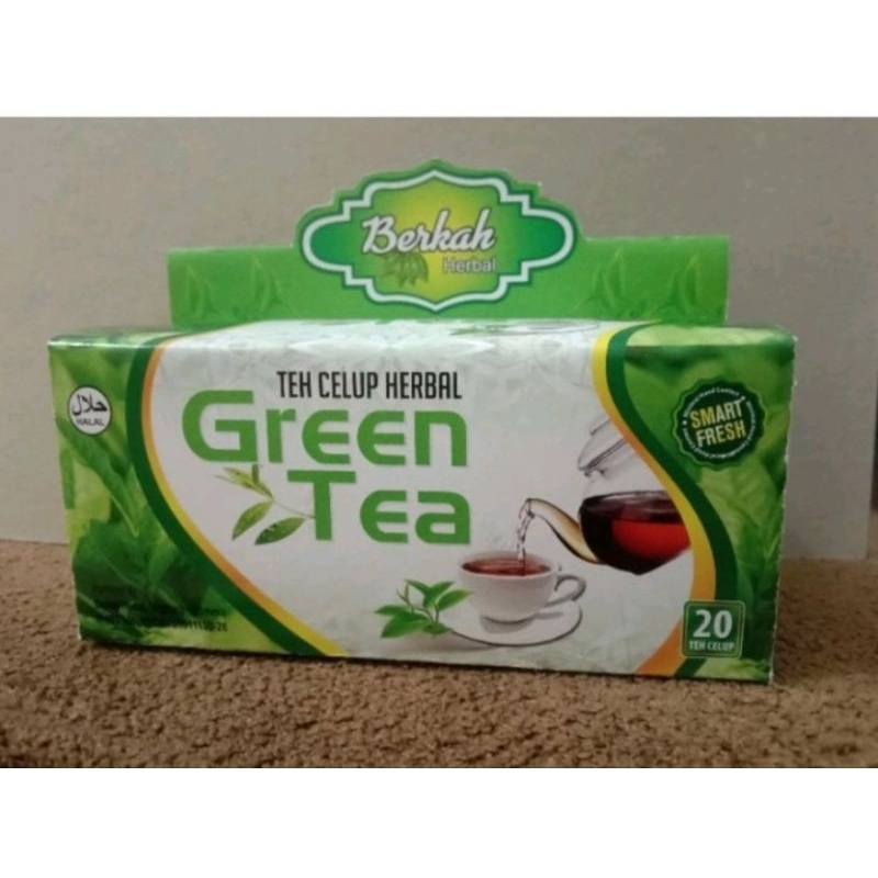 

☘️RATUKOSM☘️TEH CELUP GREEN TEA ISI 20