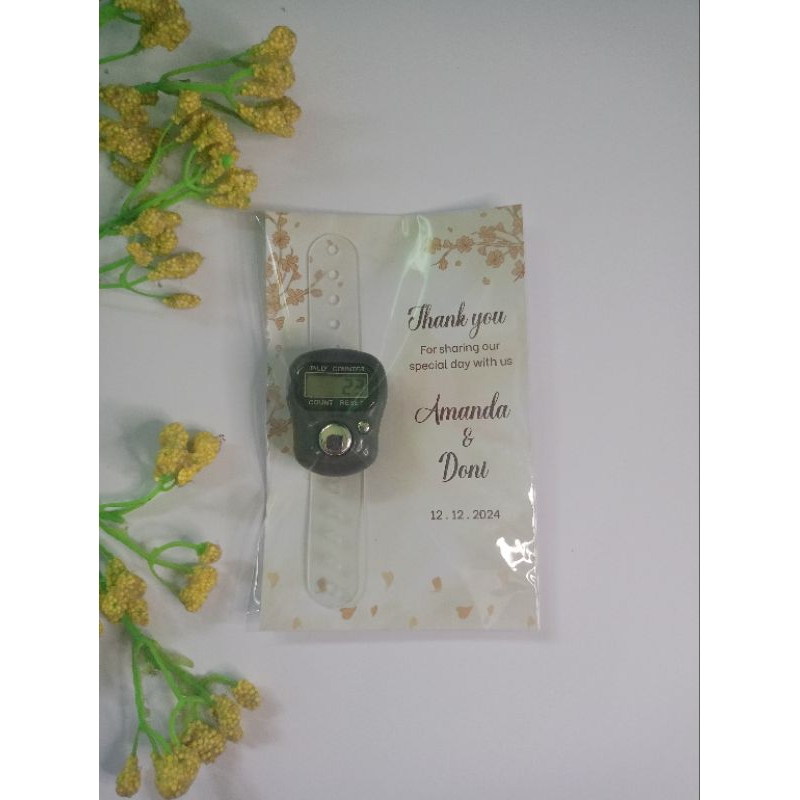 souvenir tasbih digital/ souvenir pernikahan/ souvenir tasbih murah
