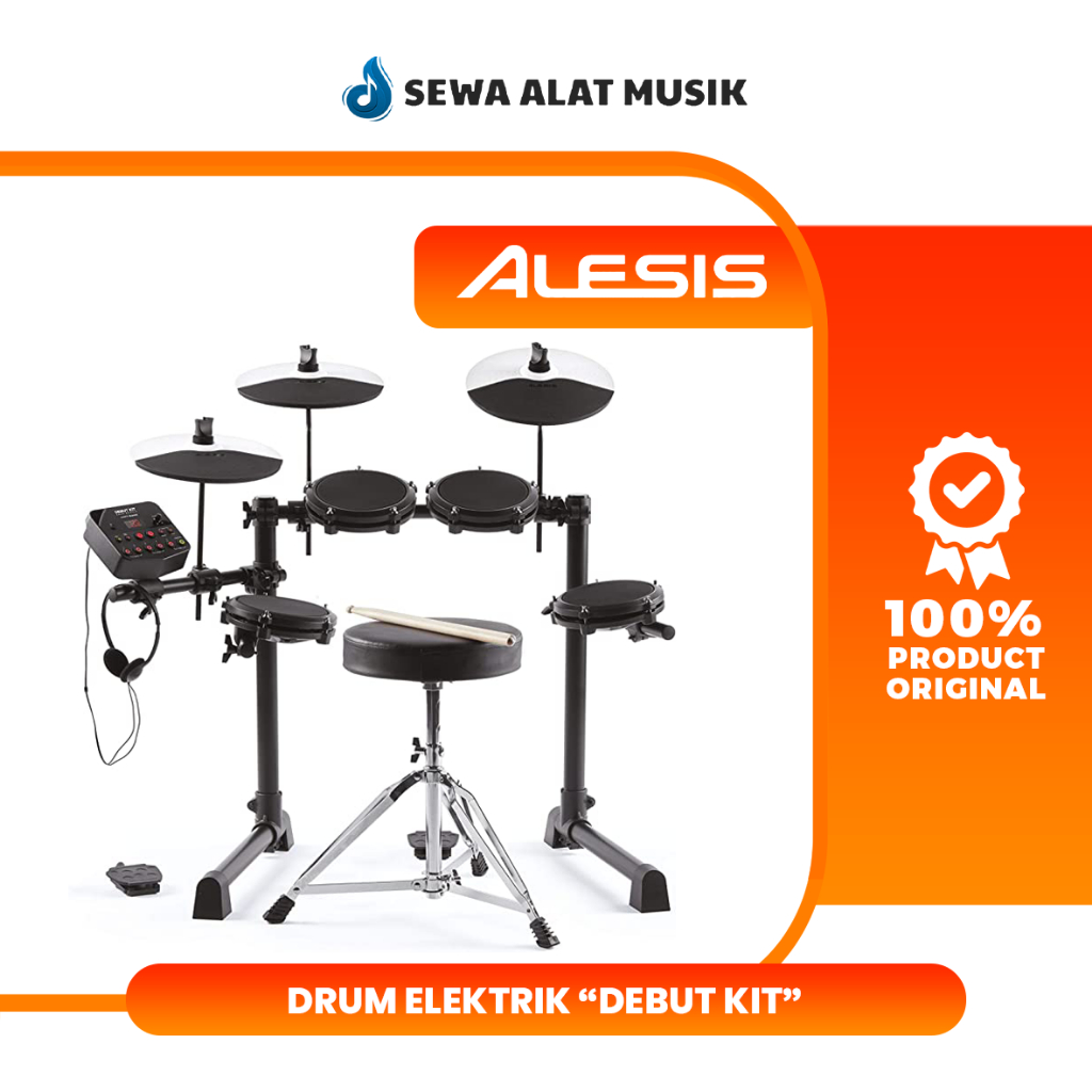 Sewa Drum Elektrik Alesis Original