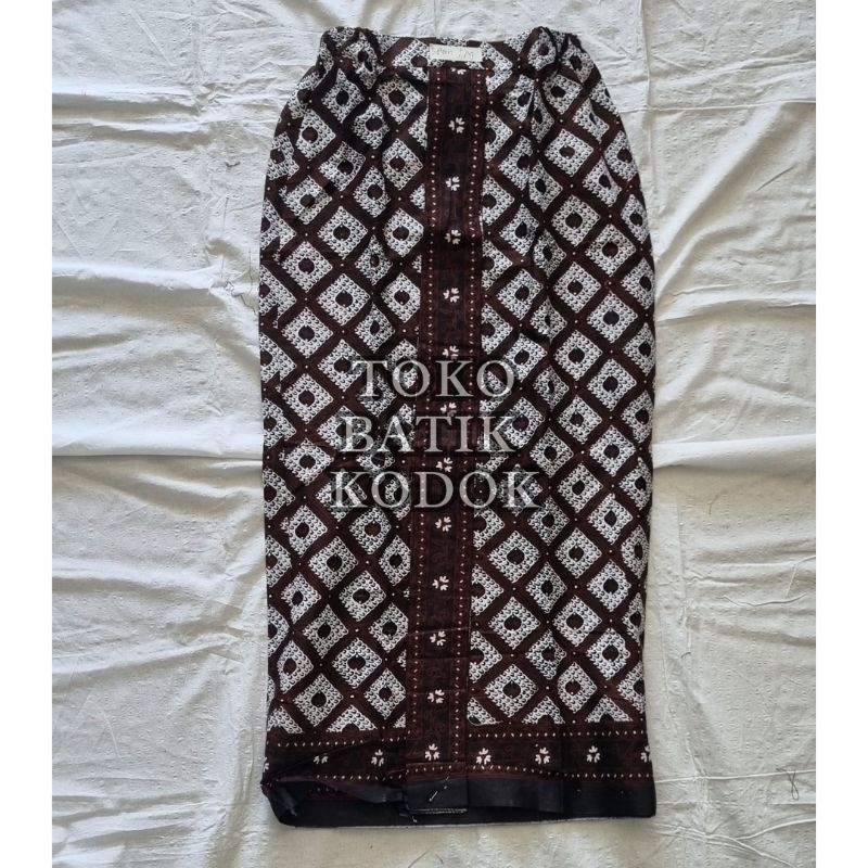 Rok batik brebesan / tegalan motif sidamukti