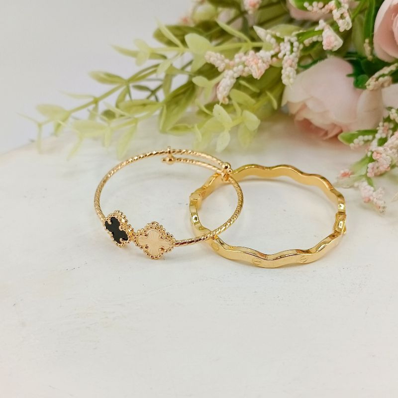 gelang anak emas kadar 17K