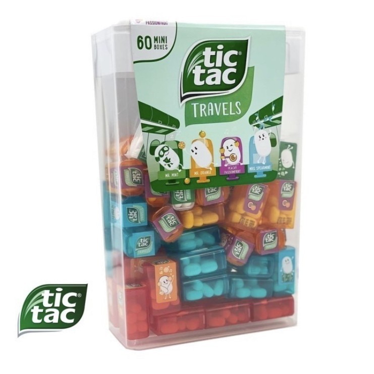 

Permen TICTAC Minis isi 60 pcs ORIGINAL FLAVOR | TIC TAC MINIS isi 60 pcs STRAWBERRY FLAVOR