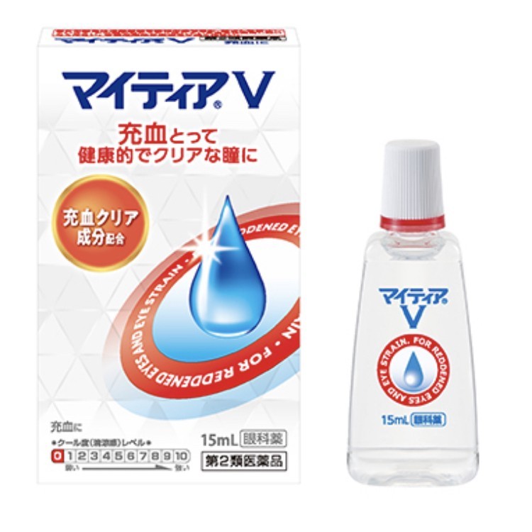 VISINE MY TEAR FOR REDDENED EYES AND EYE STRAIN/ TETES MATA JAPAN JunDW