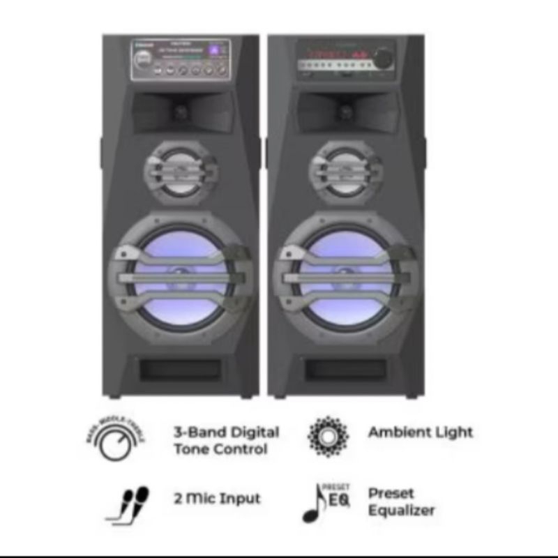 POLYTRON Speaker Bluetooth Aktif PAS 12AF15