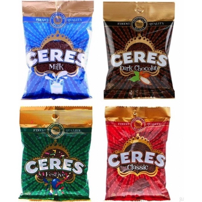 

CERES MESES CHOCOLATE 80gr 200 GR - CERES HAGELSLAG [ CLASSIC / MILK / FESTIVE ] SG