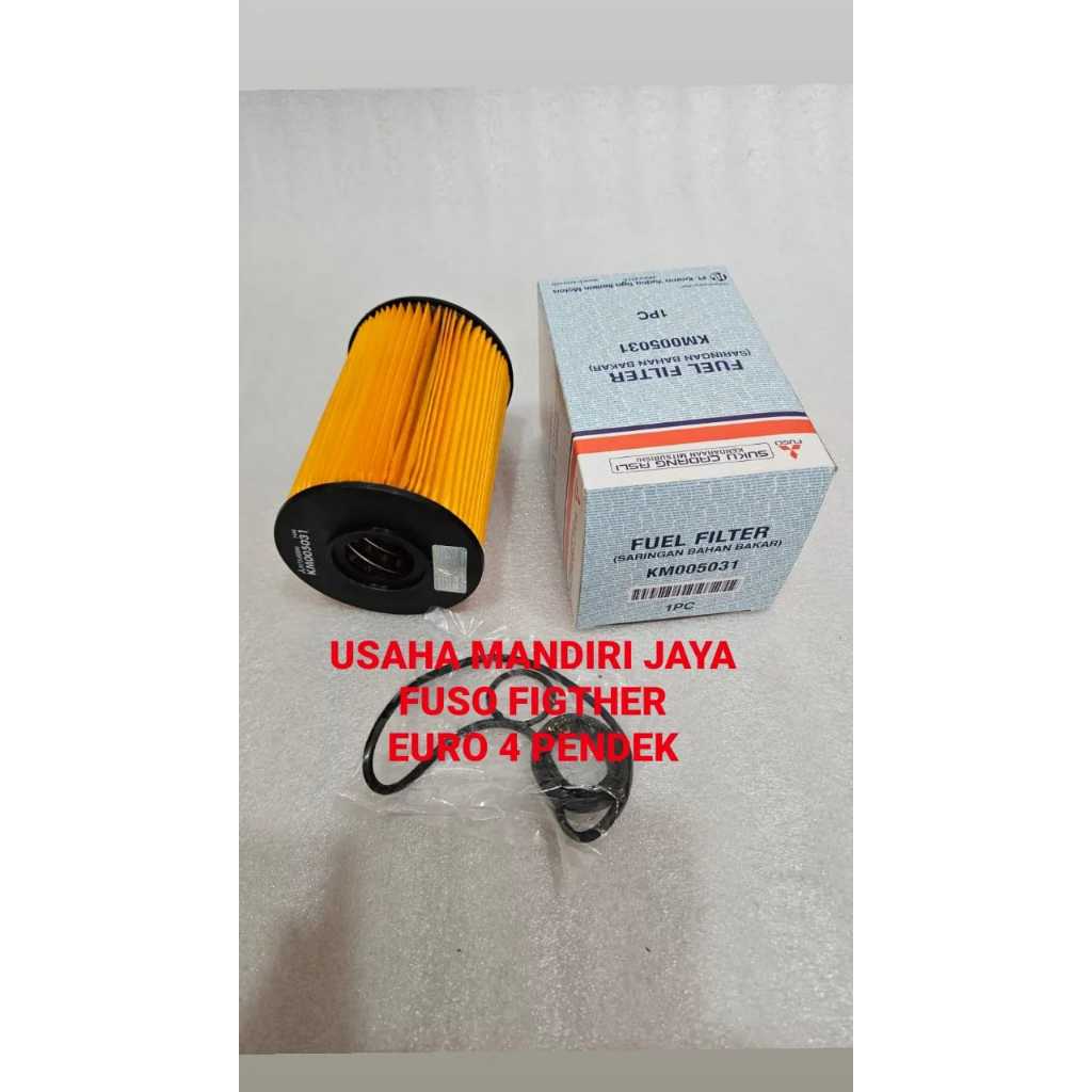 FUEL FILTER FILTER SOLAR FUSO FIGHTER EURO 4 PENDEK KM005031