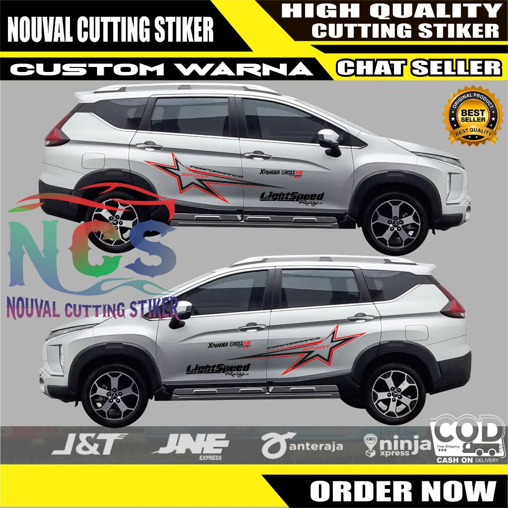 Terbaru Cutting Sticker Xpander Cross Stiker Promo Mitsubishi Xpander Cross