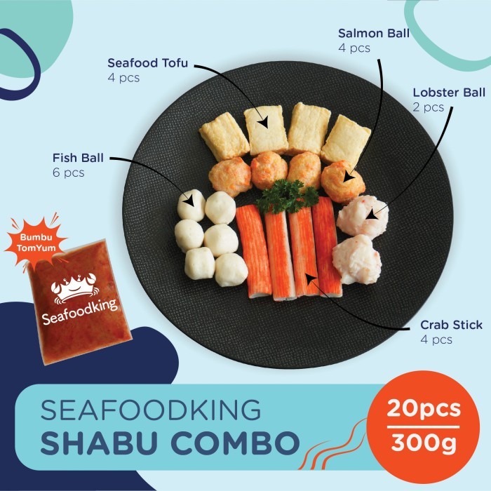 

Shabu-Shabu Combo Seafoodking (dengan bumbu Kaldu Jepang)
