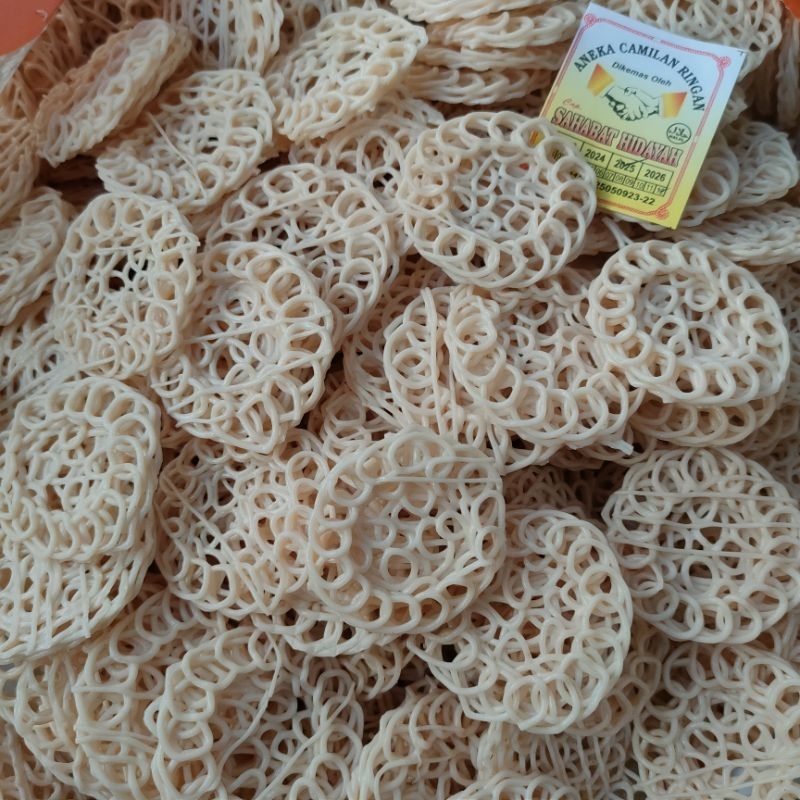 

KERUPUK MAWAR JUMBO / Kerupuk putih jumbo (500gr)