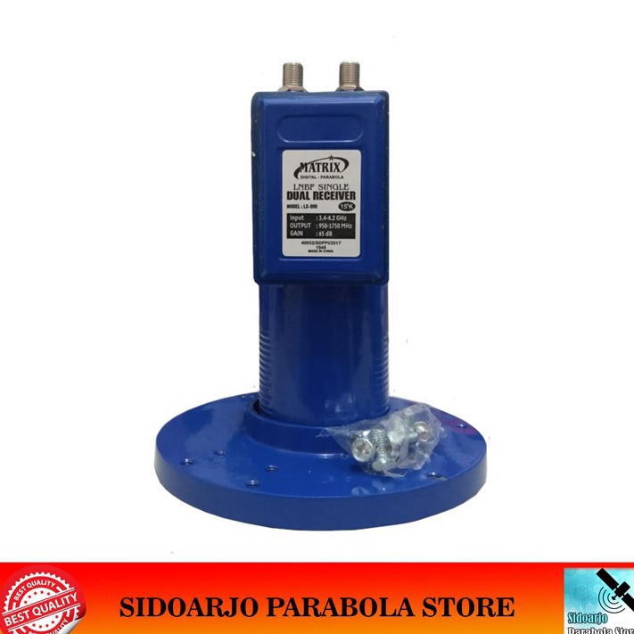 Matrix LC999 15K Lnb C Band Dual Output 1 Satelit 2 Receiver Parabola e S4D5