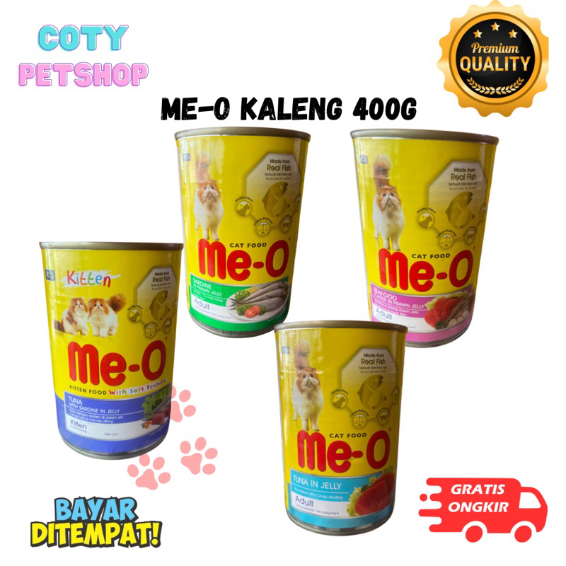 Pakan Kucing MEO KALENG 400GR
