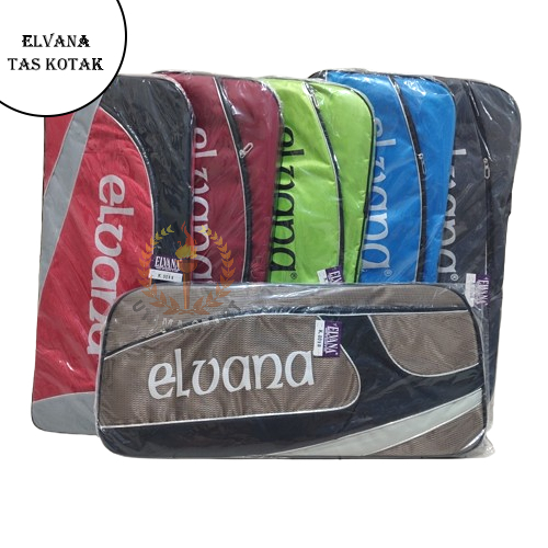 Tas Raket Kotak Badminton Elvana Bulutangkis Gendong / Backpack