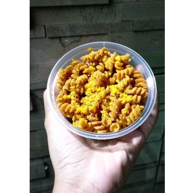 

macaroni sepiral jagung bakar