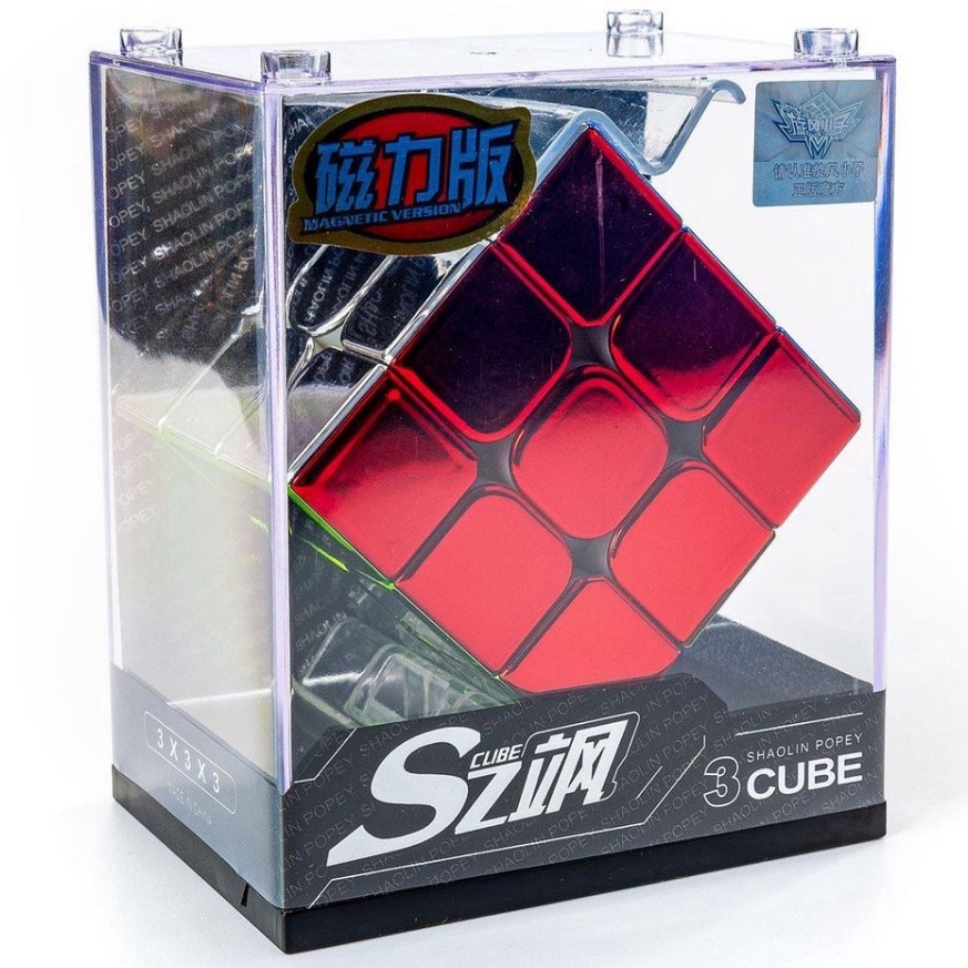 KODE C13E Rubik 3x3 Cyclone Boys Metallic 3x3 M Magnetic Cube 3x3x3 Stickerless