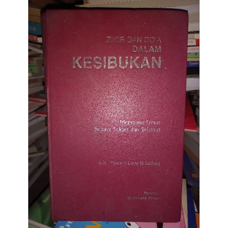 Buku zikir dan doa dalam kesibukan