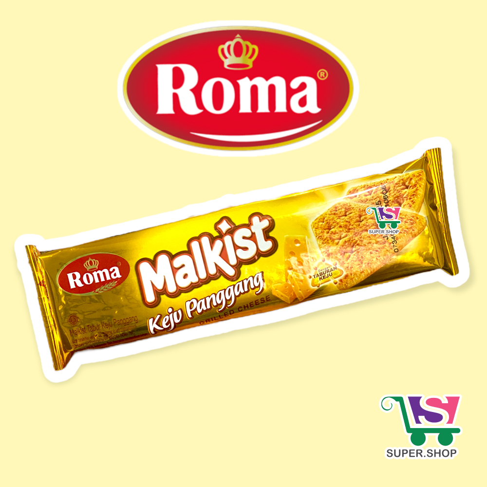 

Roma Malkist Keju Panggang 22 Gram SATUAN