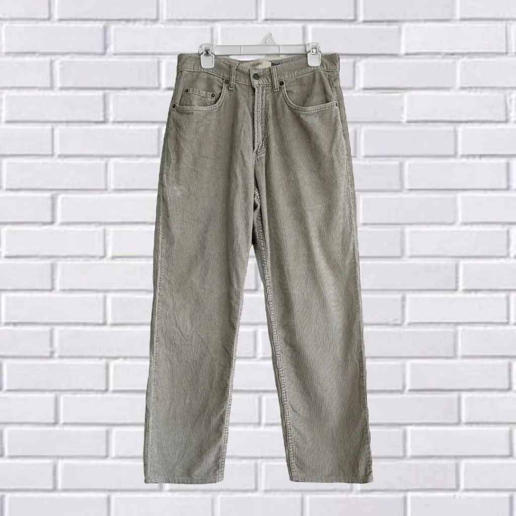 CELANA CORDUROY GAP, SIZE 30-31 (SECOND BRANDED) ABU-ABU, LP003