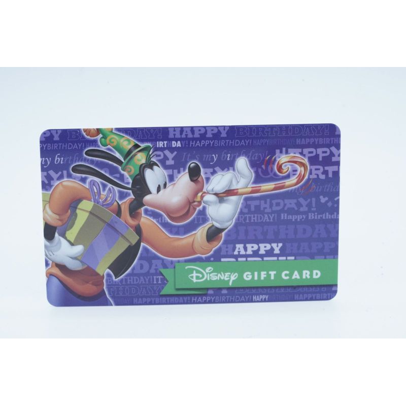 Goofy Happy Birthday Disneyland Disney Gift Card Collection Kartu Koleksi