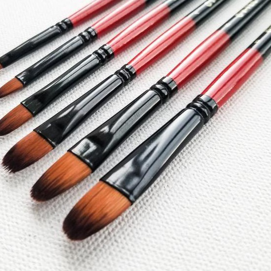 

KODE F33J VTec Brushes VT26 Kuas VTec Oval isi 6 Pcs