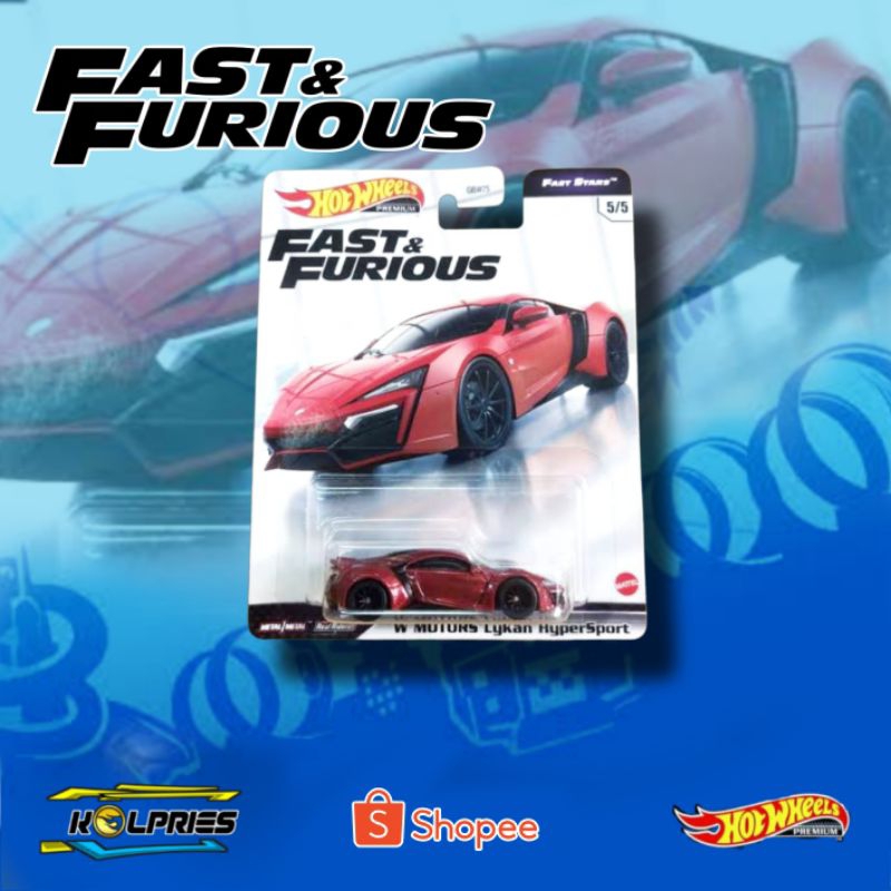 hotwheels premium fast and furious lykan hypersport