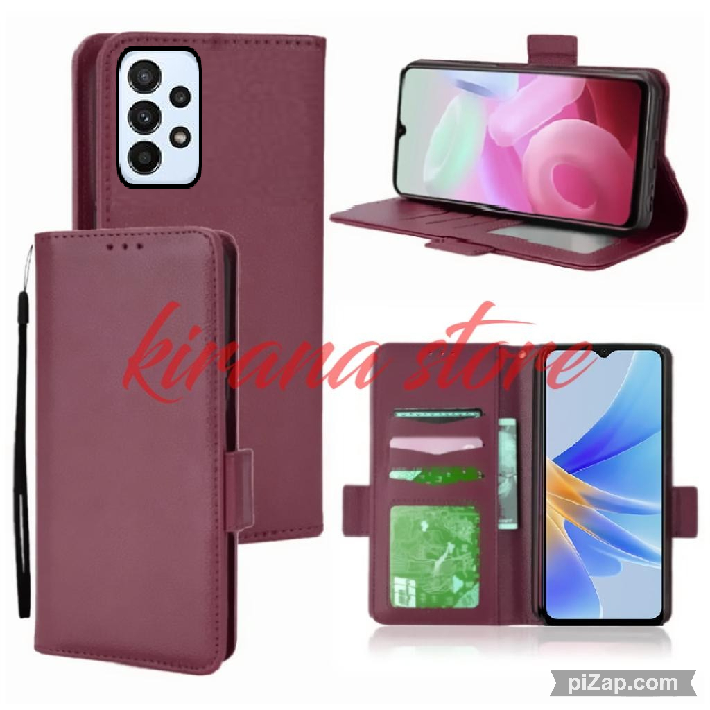 Case Dompet Hp Samsung A32 4G Flip Case Flip Dompet Casing HP Flip Kulit Case Wallet Leather Cover