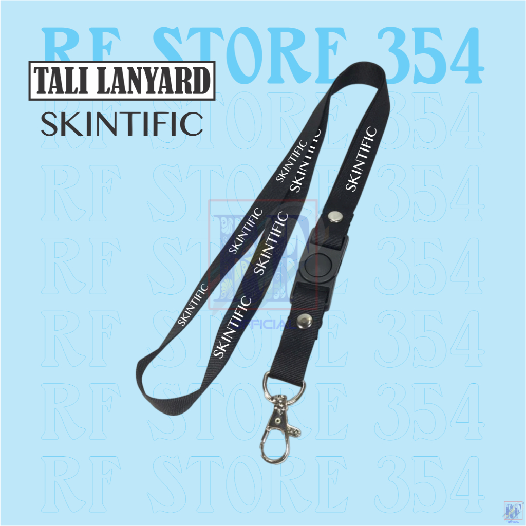 

TALI LANYARD SKINTIFIC LOGO - TALI ID CARD SKINTIFIC SKIN CARE GANTUNGAN KUNCI GANTUNGAN FLASHDISK GANTUNGAN NAMETAG TALI LANYARD BEST SELLER COD