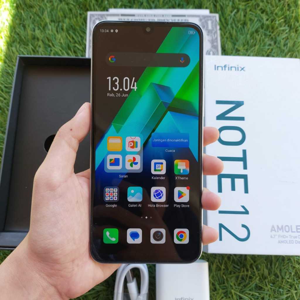 INFINIX NOTE 12 SECOND 8/128GB HP SECOND HP SEKEN HP BEKAS HP MURAH