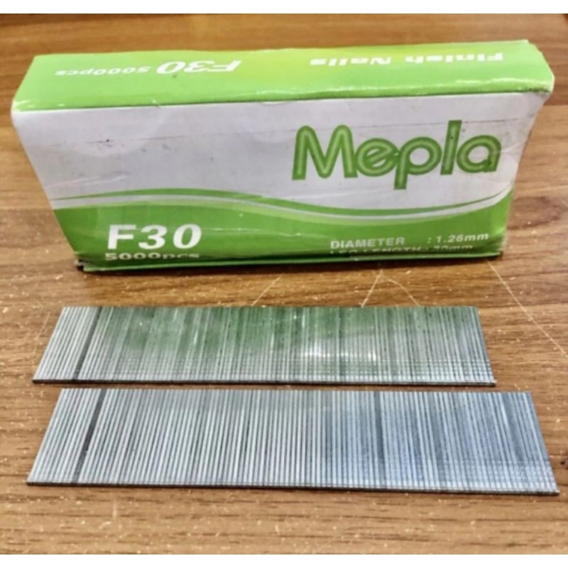 

Staples MEPLA F30 pneumatic gun stale anak paku tembak angin gun nailer isi 5000pcs