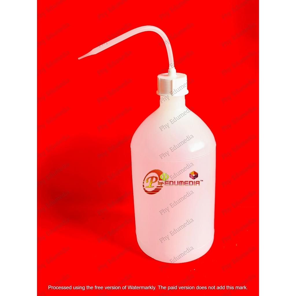 Botol Cuci Aquades / Botol Semprot 1000ml / Botol Aquadest 1000ml / Botol Pencuci Laboratorium