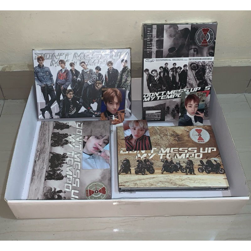 EXO - ALBUM DON’T MESS UP MY TEMPO - PC SUHO BAEKHYUN CHANYEOL XIUMIN