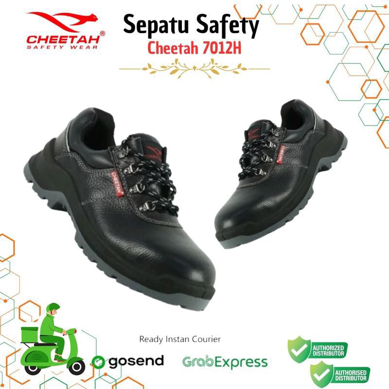 Sepatu Safety Cheetah 7012 H / Safety Shoes Cheetah 7012 H Original