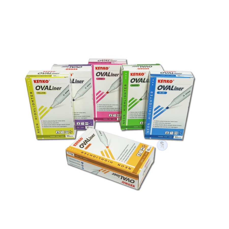 

NEON HIGHLIGHTER | STABILO STICK KENKO OVALINER