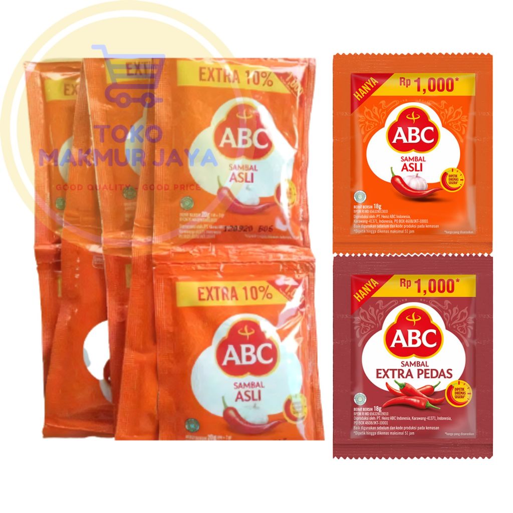 

ABC SAMBAL LEBAR SACHET PACK | 10pcs
